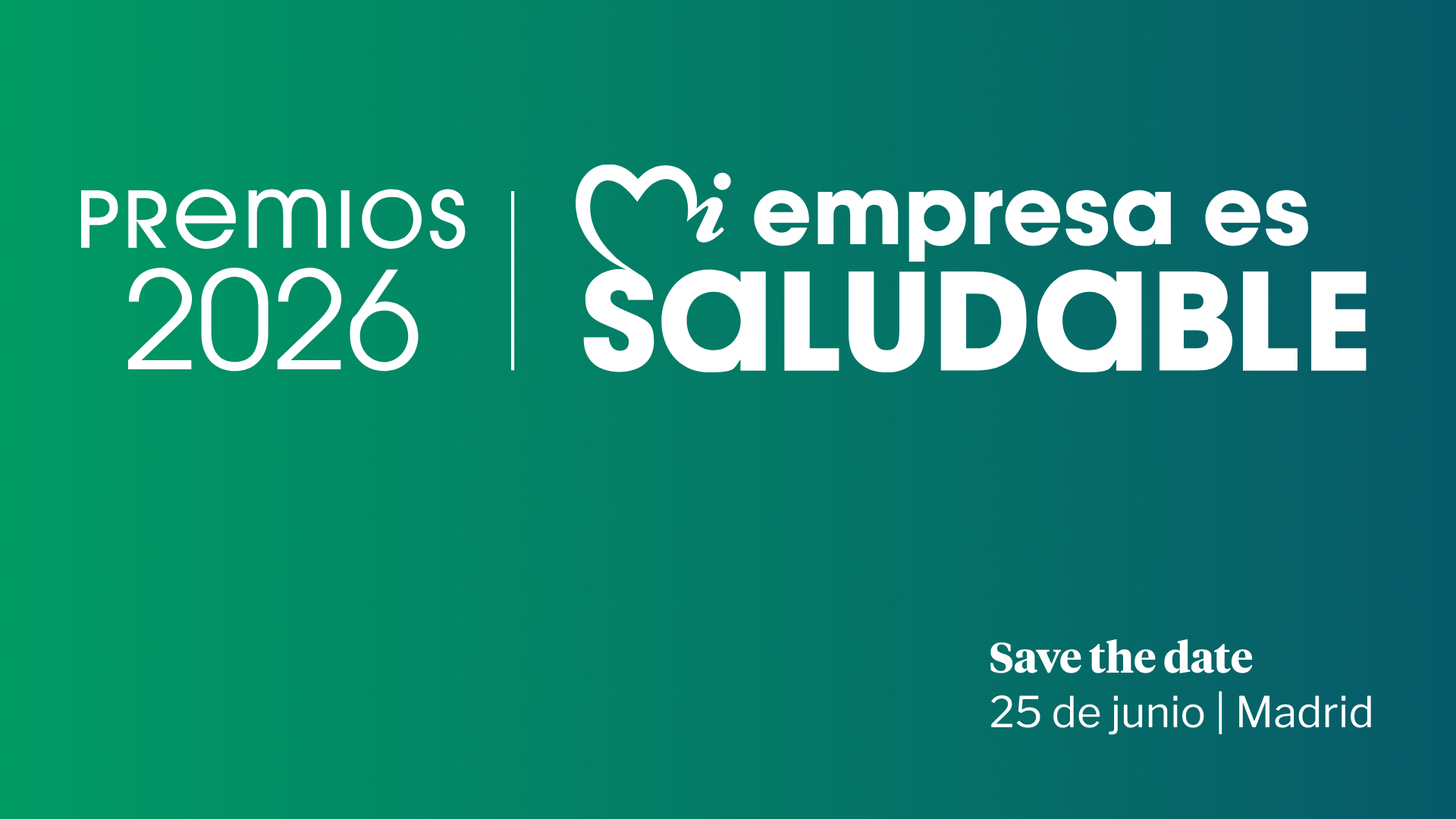 Premios MEES Save the date