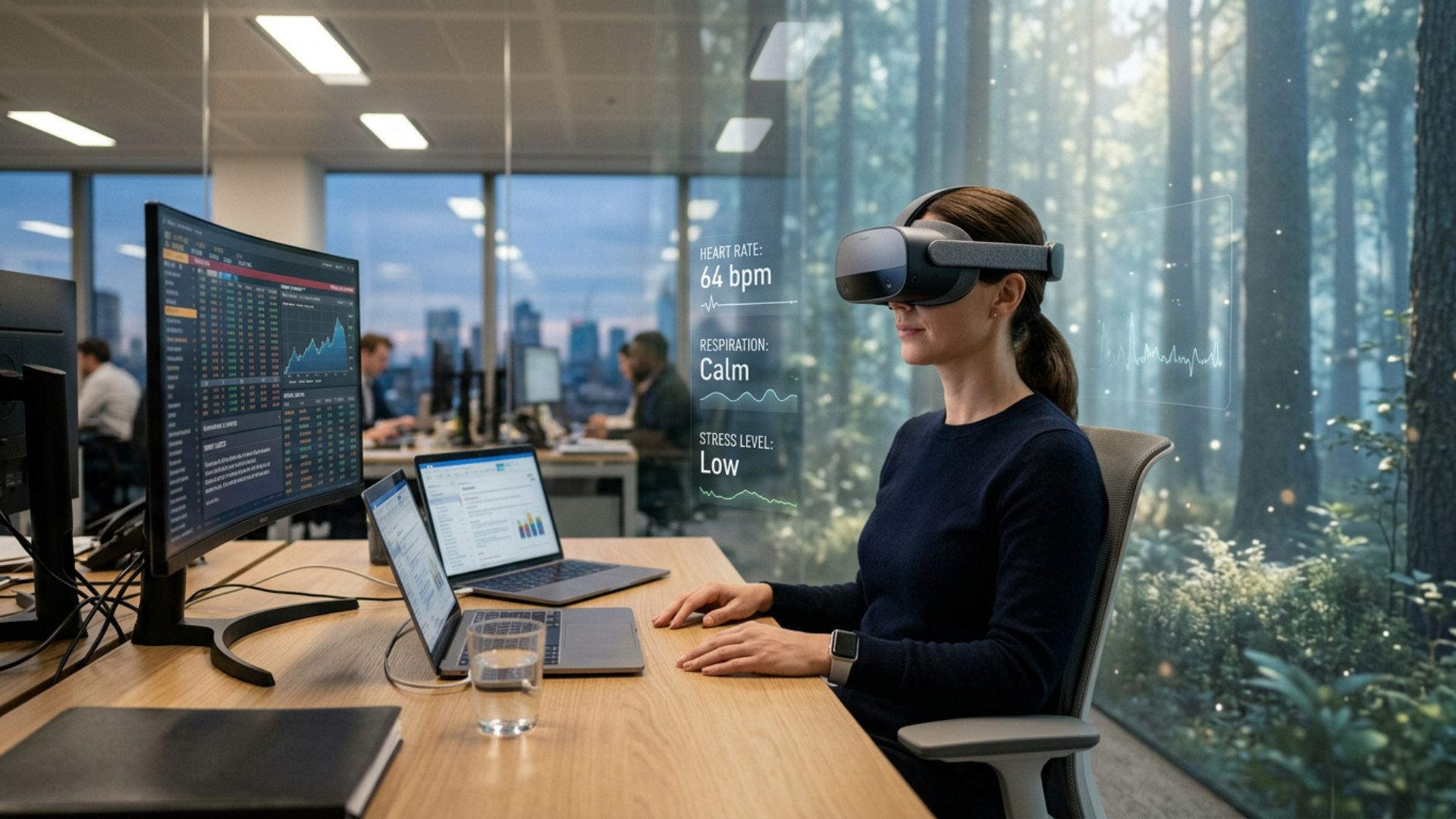 VR bienestar laboral