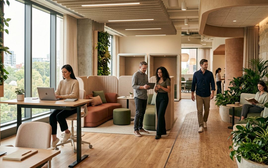 De los hábitos al entorno: cómo la arquitectura redefine el bienestar en el trabajo