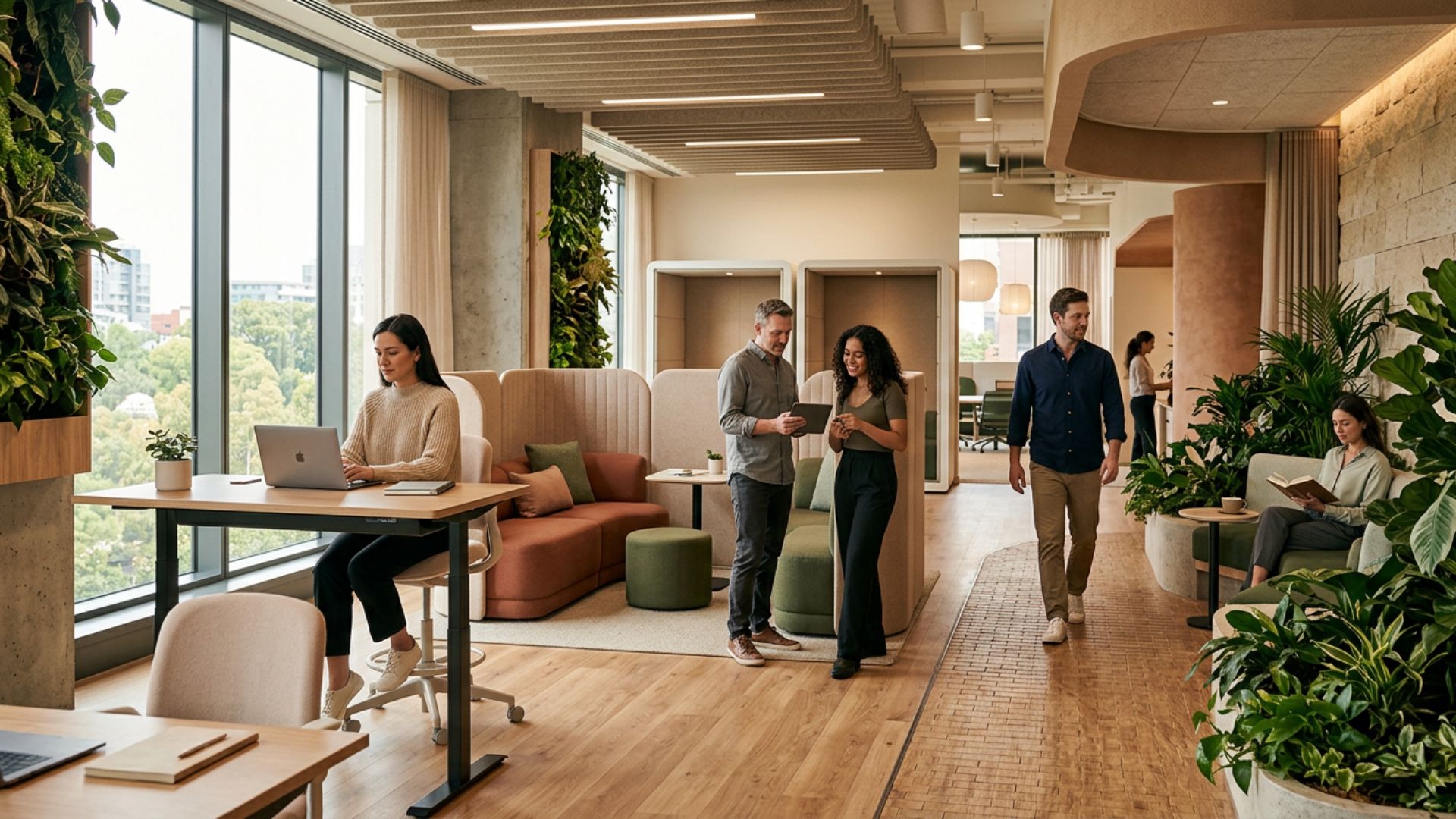 De los hábitos al entorno: cómo la arquitectura redefine el bienestar en el trabajo