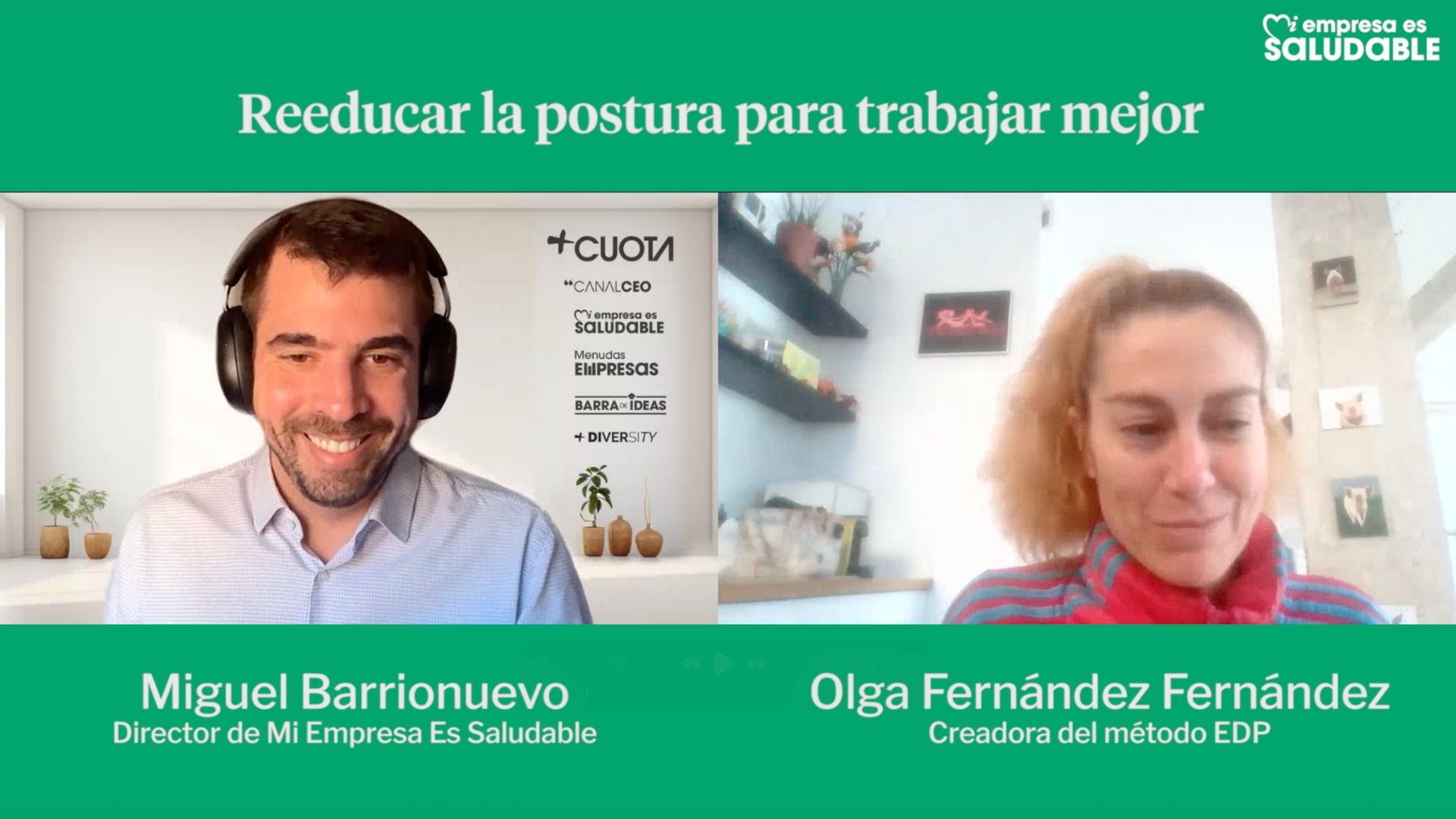 Olga Fernández: “Una silla de 900 euros no te va a corregir tu postura”
