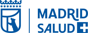 Marca Ayto + Madrid Salud_azul Madrid Salud
