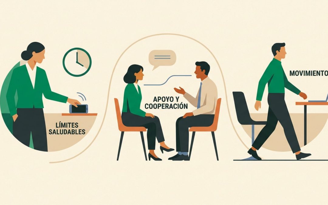 Tres prácticas esenciales en el lugar de trabajo para proteger tu salud mental
