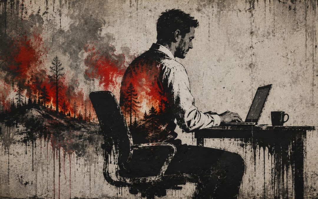 Volver al trabajo con el corazón aún entre las brasas