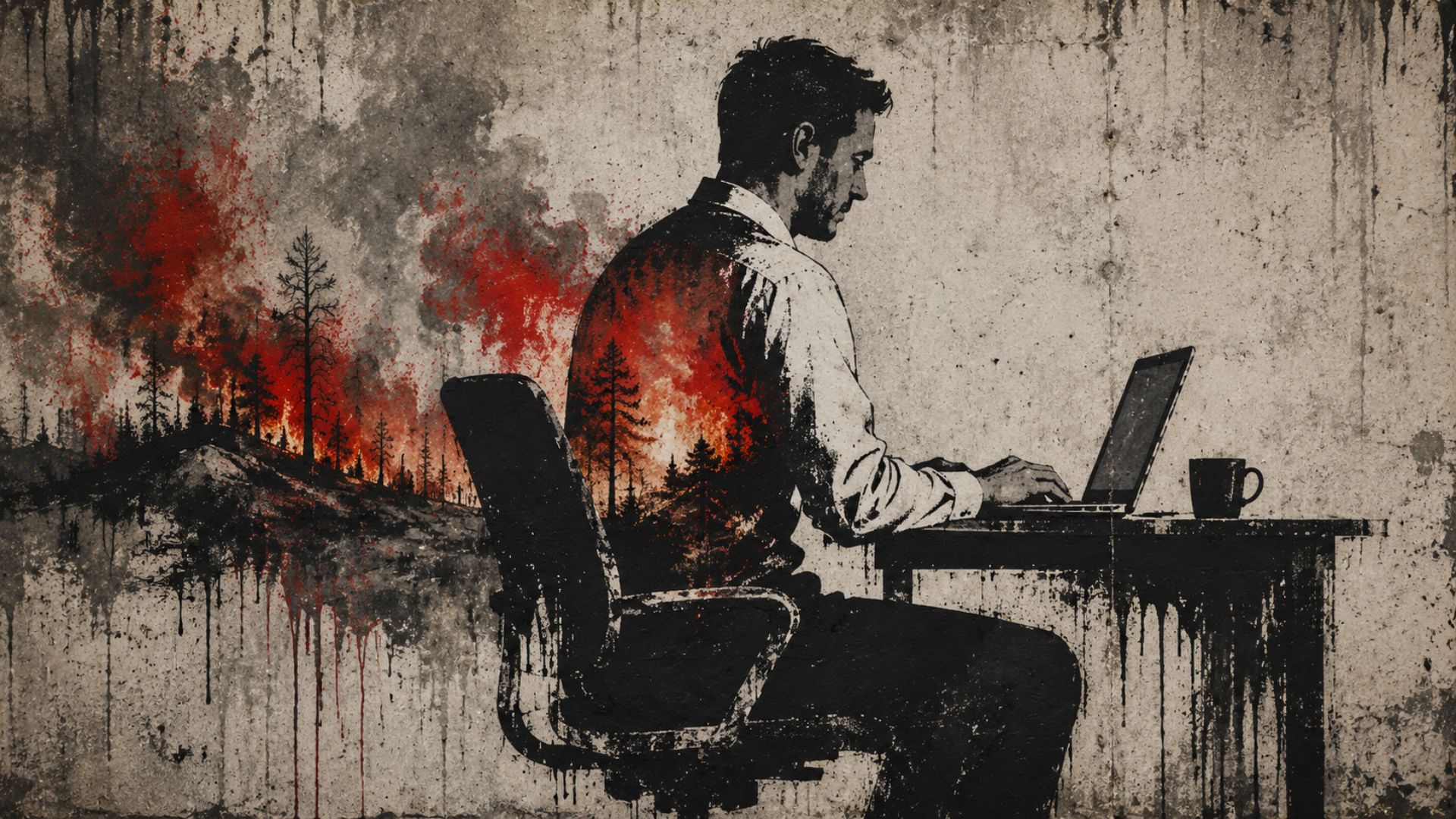 Volver al trabajo con el corazón aún entre las brasas