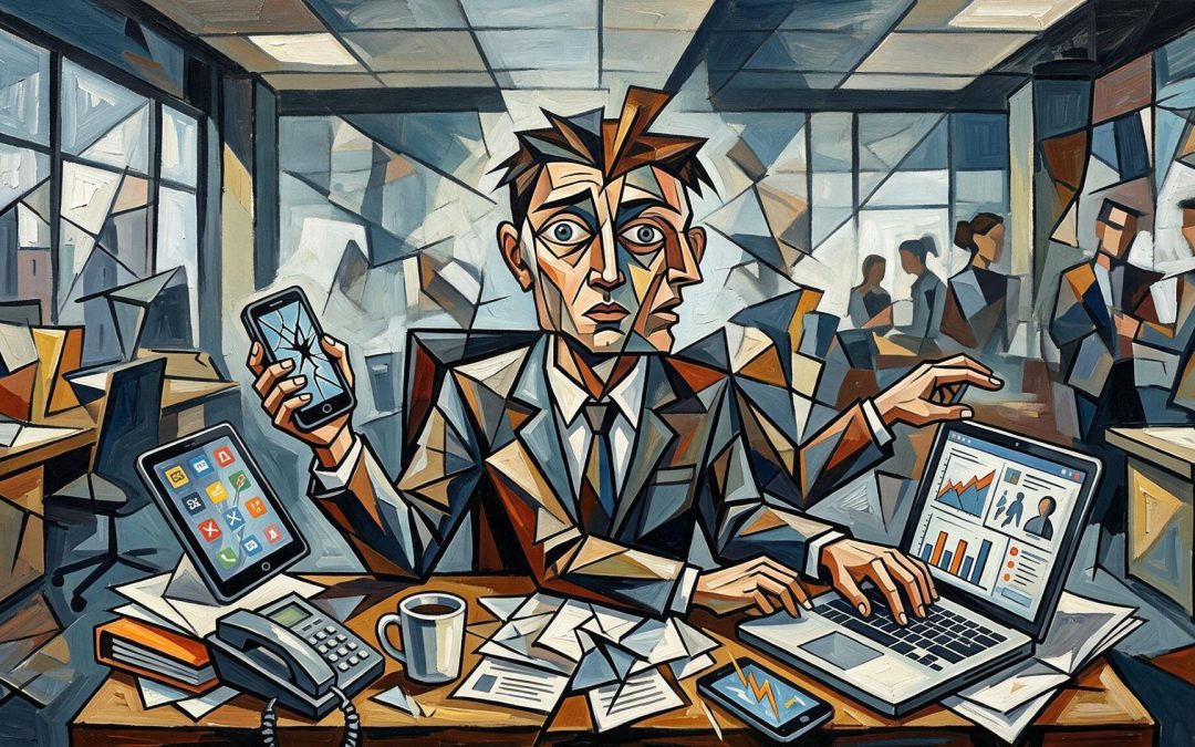 El secuestro de la atención: productividad en la era de la mente fragmentada