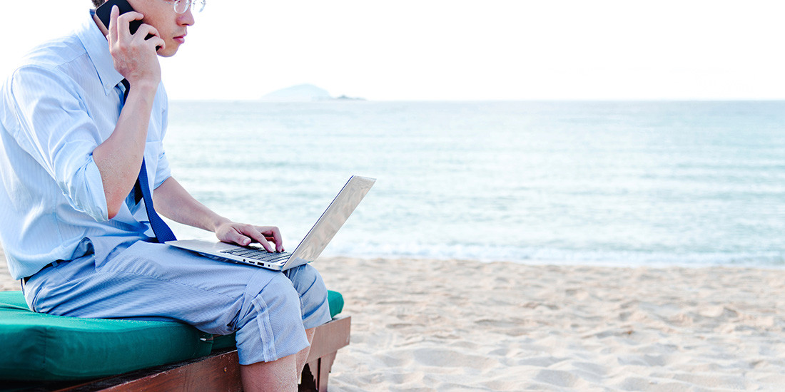 ¡Desconecta del trabajo en vacaciones!